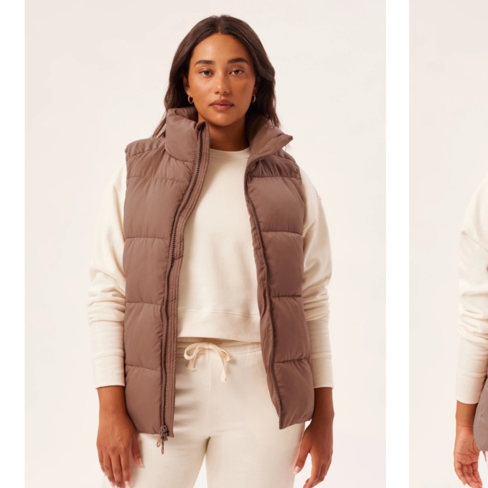 Girlfriend Collective Everyone Puffer Vest